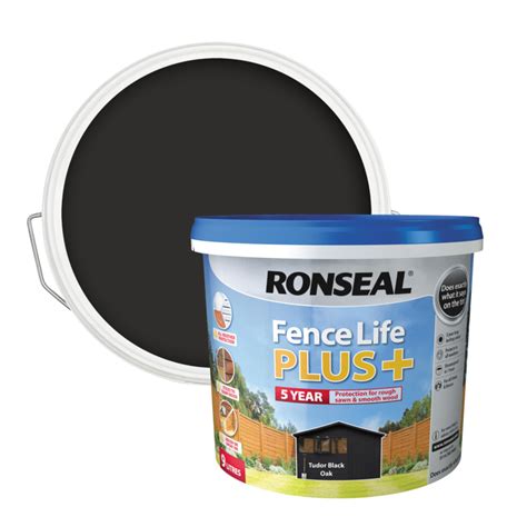 ronseal tudor black oak 9l